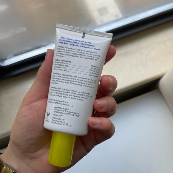 Supergoop Unseen Sunscreen Unopened 1.7 oz exp 12/2024 - Picture 3 of 4